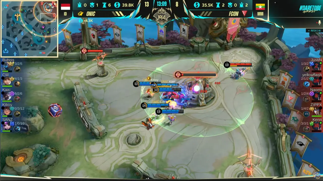 M4 World Championship Onic vs Falcon