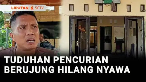 VIDEO: Terduga Pencuri Akhiri Hidup, Warga Geruduk Polsek Kayangan Lombok Utara