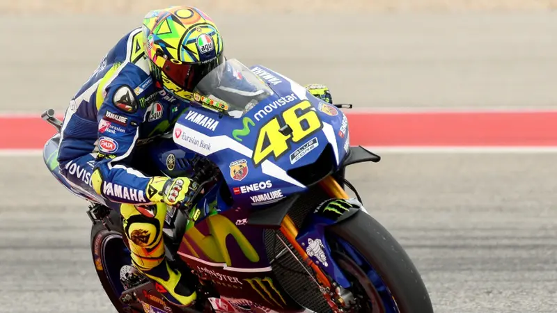 MotoGP Austin: Rossi Akui Terjatuh Akibat Kesalahan Sendiri 