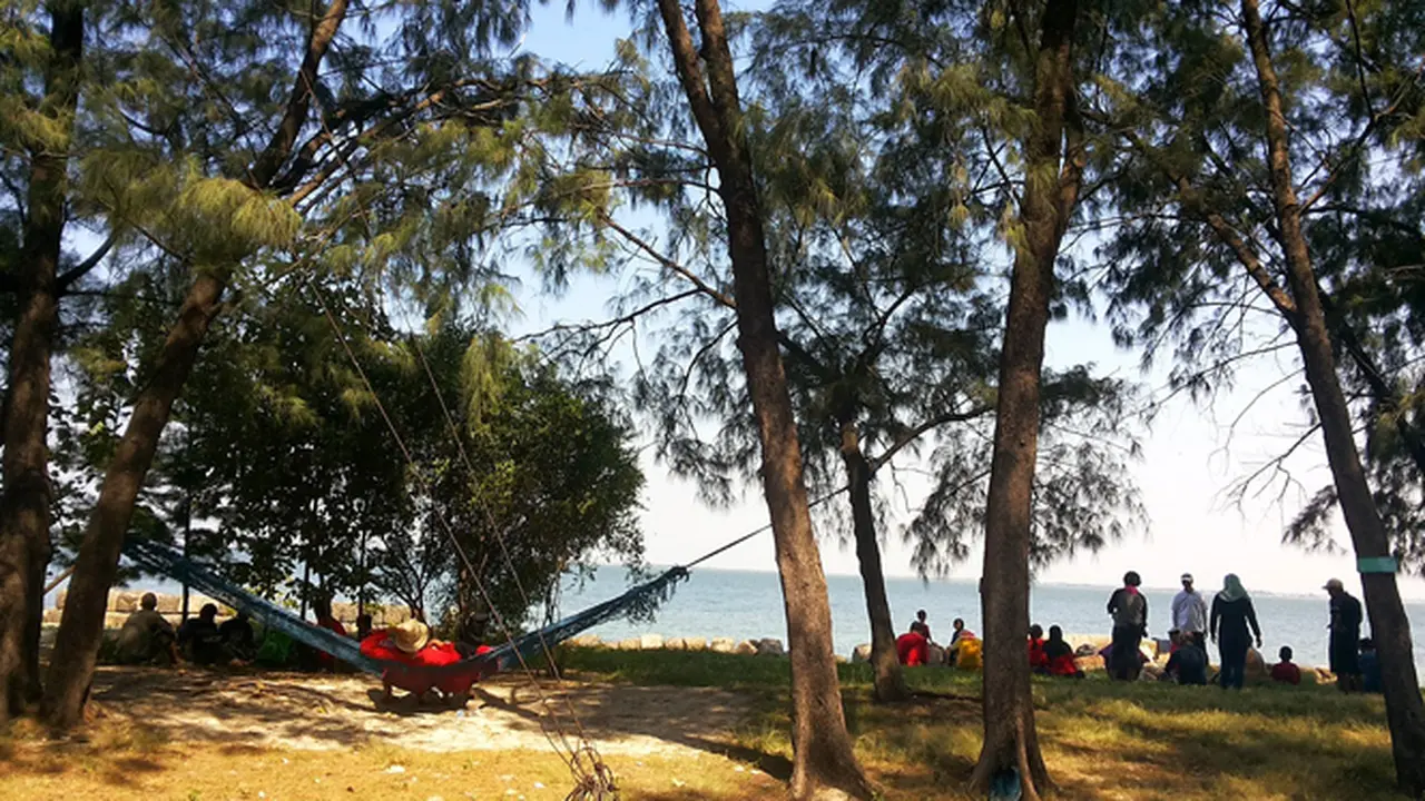 Melihat dari Dekat Surga Burung dan Biawak di Pulau Rambut