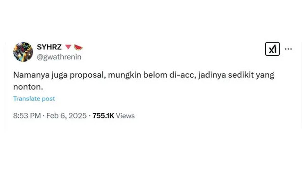 6 Pelesetan Kata Proposal di Judul A Business Proposal Ini Kocak, Sebut Harus Direvisi