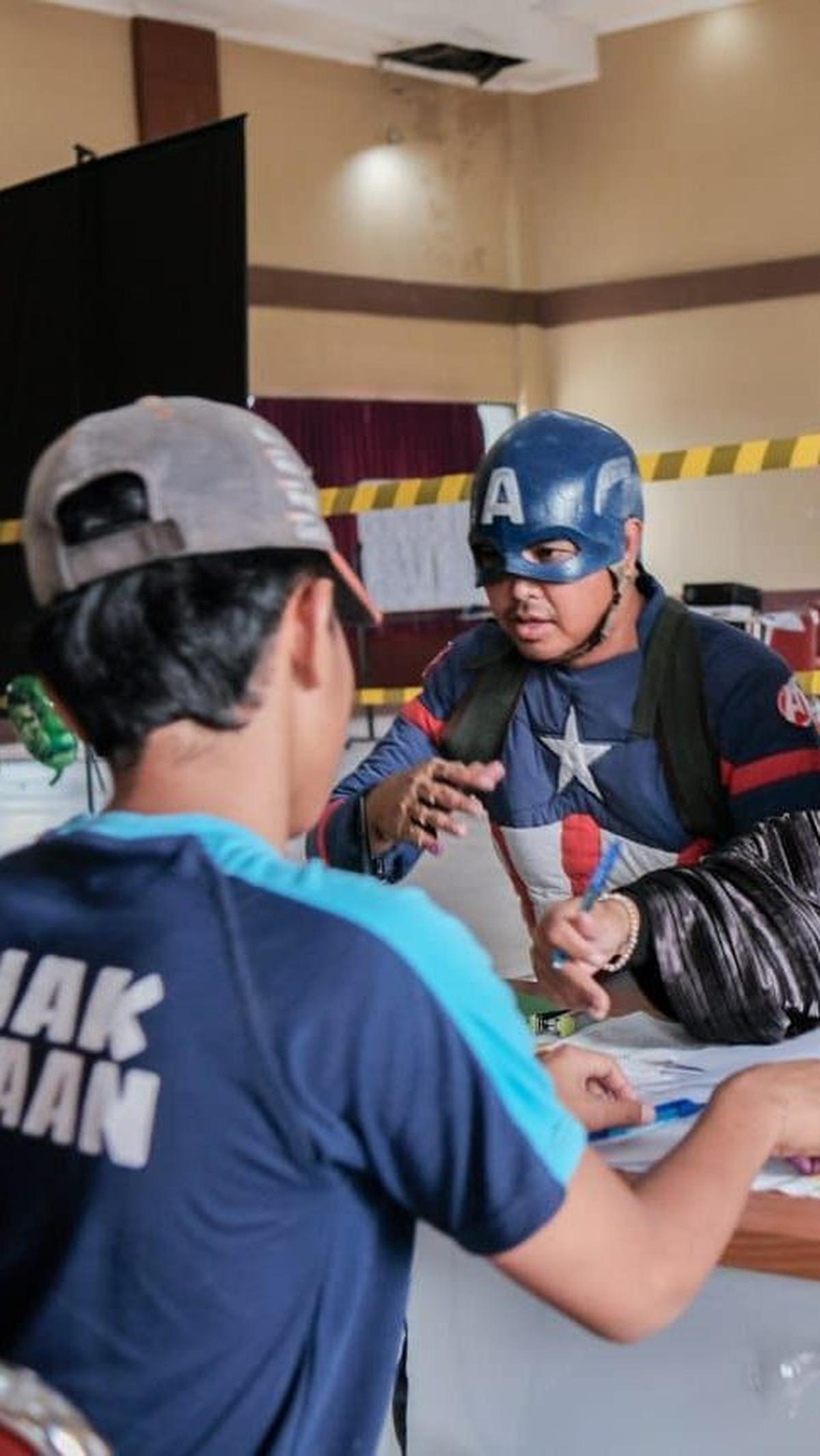 Hadir Superhero di LPKA Kelas II Bandung
