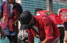FOTO: Penampakan Sampah-Sampah Puntung Rokok dan Plastik yang Dipungut Pegiat Peduli Lingkungan Bersama Masyarakat saat CFD Jakarta