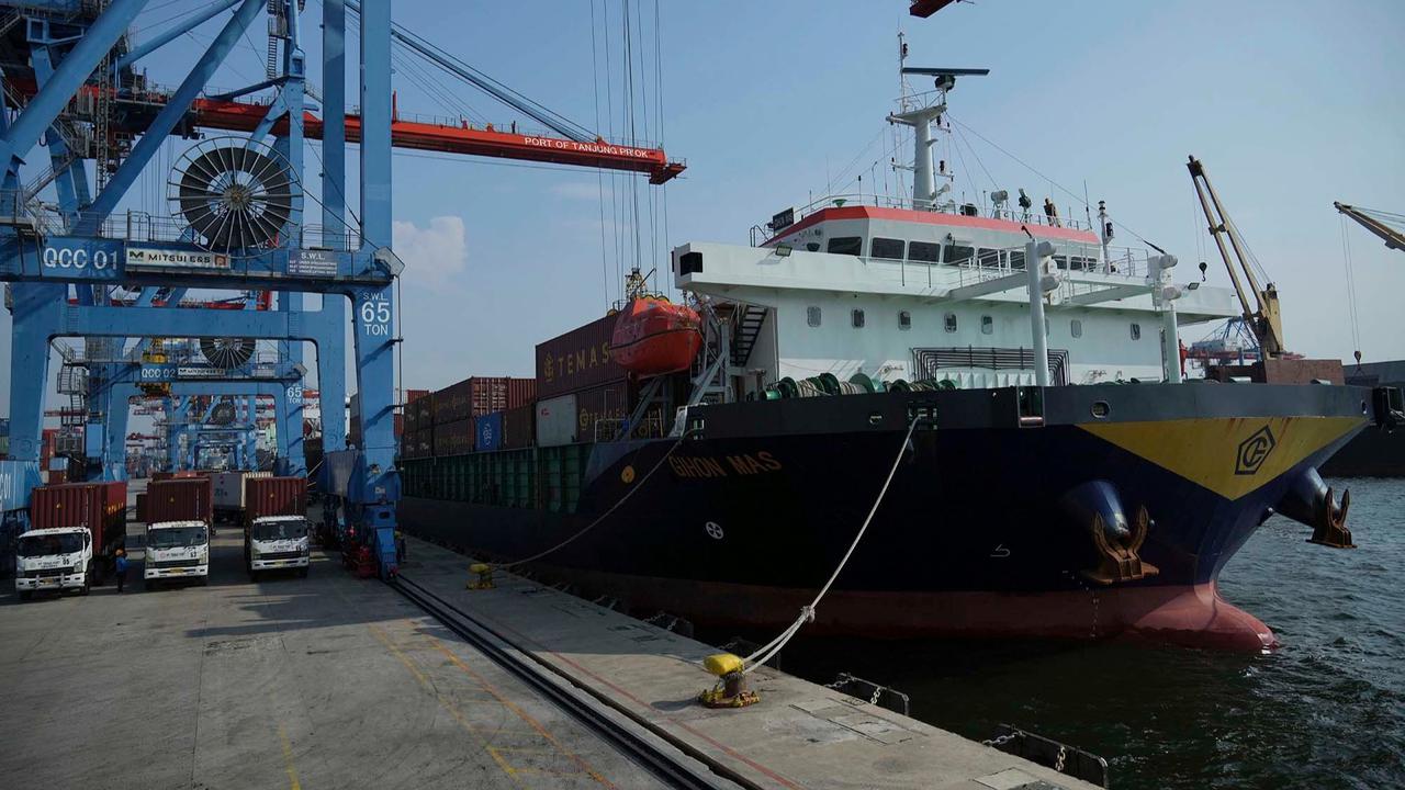 FOTO: Tarif Baru AS Berlaku, Hari Ini,  RI Terus Lobi Demi Nol Persen
