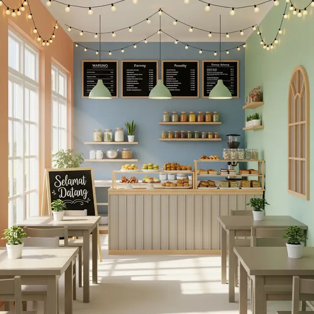 Warung Lama Jadi Instagramable dengan Modal Minim