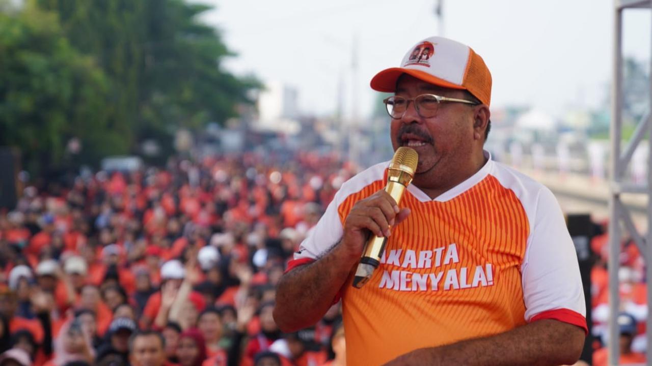 Senam Bersama dengan Bang Doel