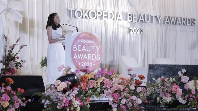 Tokopedia Beauty Awards 2023, Rabu, 6 Desember 2023.
