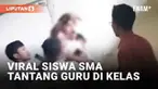 Aksi kekerasan oleh siswa kepada guru kembali terjadi. Kali ini beredar video siswa laki-laki marah dan hendak menyerang sang guru di kelas.