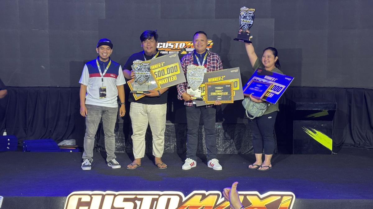 Deretan Juara Modifikasi dalam Kontes CustoMAXi Yamaha 2025