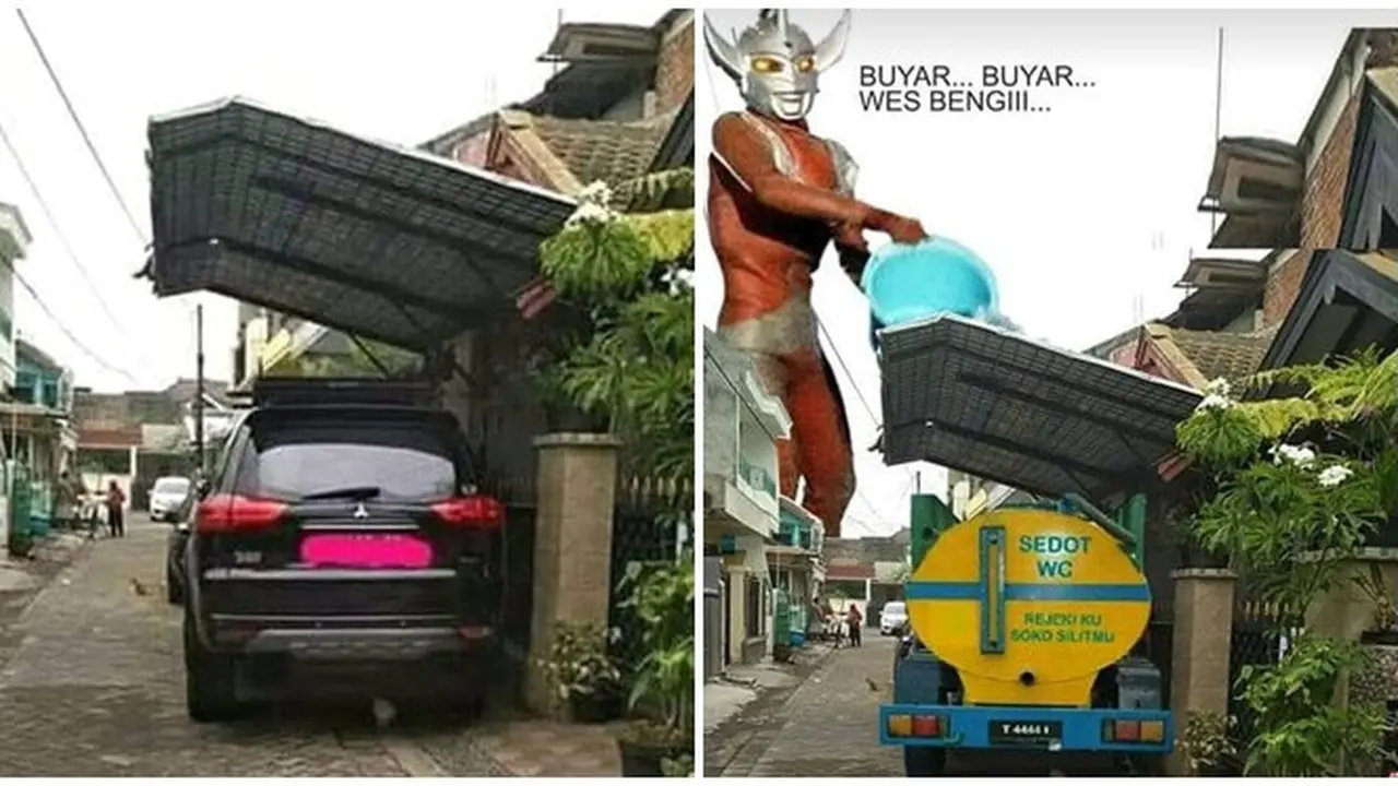 Editan Foto Kocak Kanopi Clara Gopa Ini Bikin Tepuk Jidat
