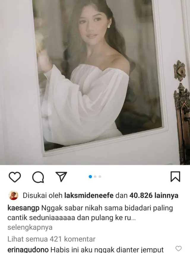Pujian Kaesang Pangarep kepada Erina Gudono