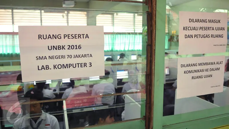 20160404-Pelaksanaan UNBK di SMAN 70 Jakarta-Jakarta