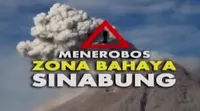 Material vulkanik yang dilepaskan Gunung Sinabung hingga kini sulit diprediksi.