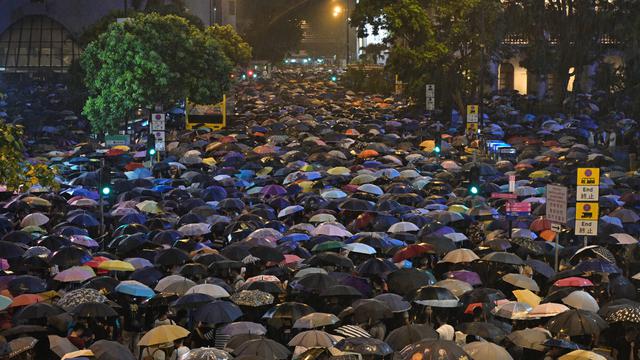 Ribuan PNS Hong Kong Ikut Demo Tolak RUU Ekstradisi
