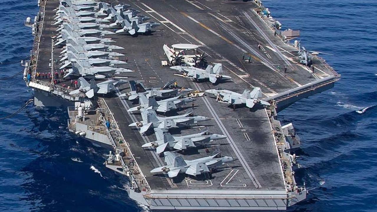 Kapal induk&nbsp;USS Gerald R&nbsp;Ford  disiagakan untuk membantu Israel yang sedang habis-habisan menggempur Jalur Gaza setelah mendapat serangan mematikan dari Hamas.&nbsp;