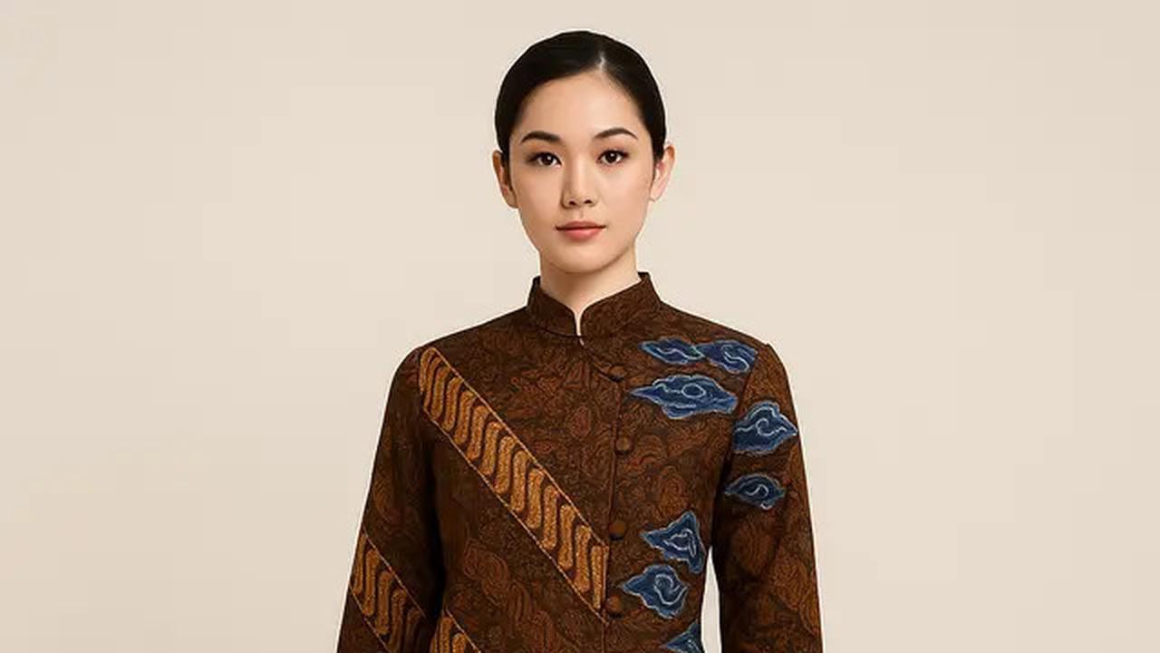 7 Model Tunik Batik Kancing Samping Terbaru 2025, Elegan dan Modis