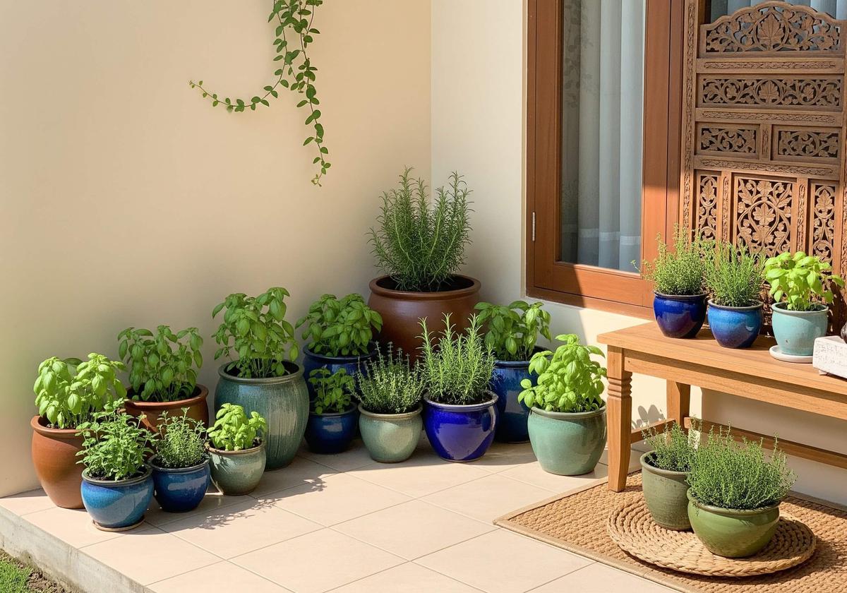 Model Teras Rumah Sempit Tanpa Pagar, Jadi Kebun Mini