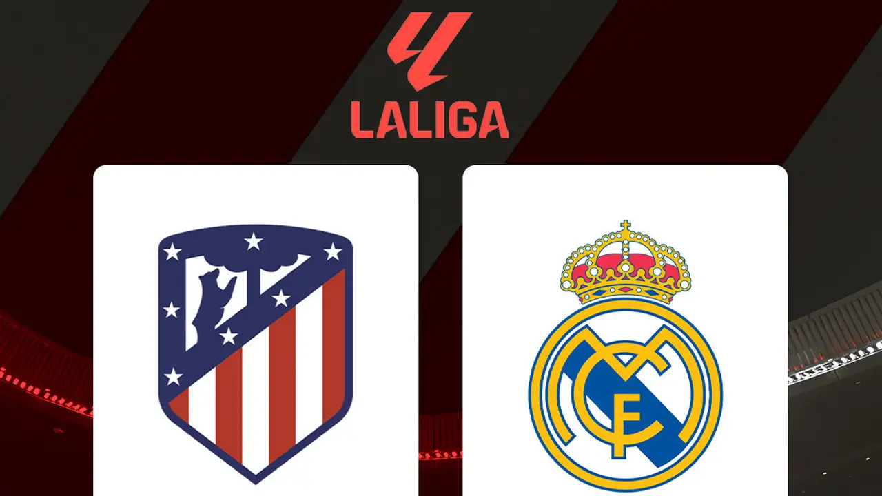 Liga Spanyol - Atletico Madrid Vs Real Madrid