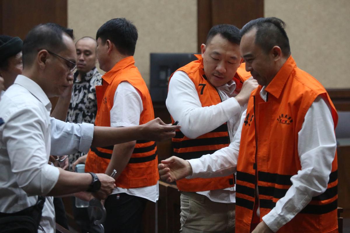 FOTO:  Pemilik Blueray Cargo  Dituntut Tiga Tahun Penjara dalam Kasus Suap Bea Cukai