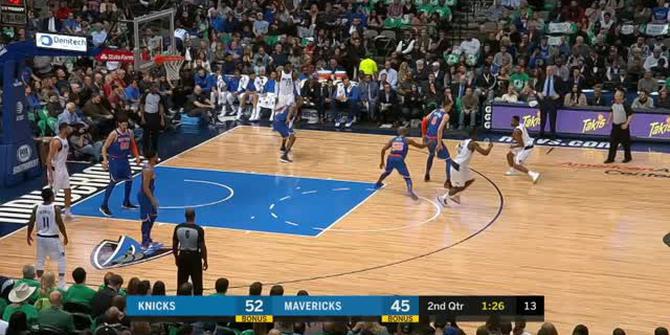 VIDEO : GAME RECAP NBA 2017-2018, Knicks 100 vs Mavericks 96