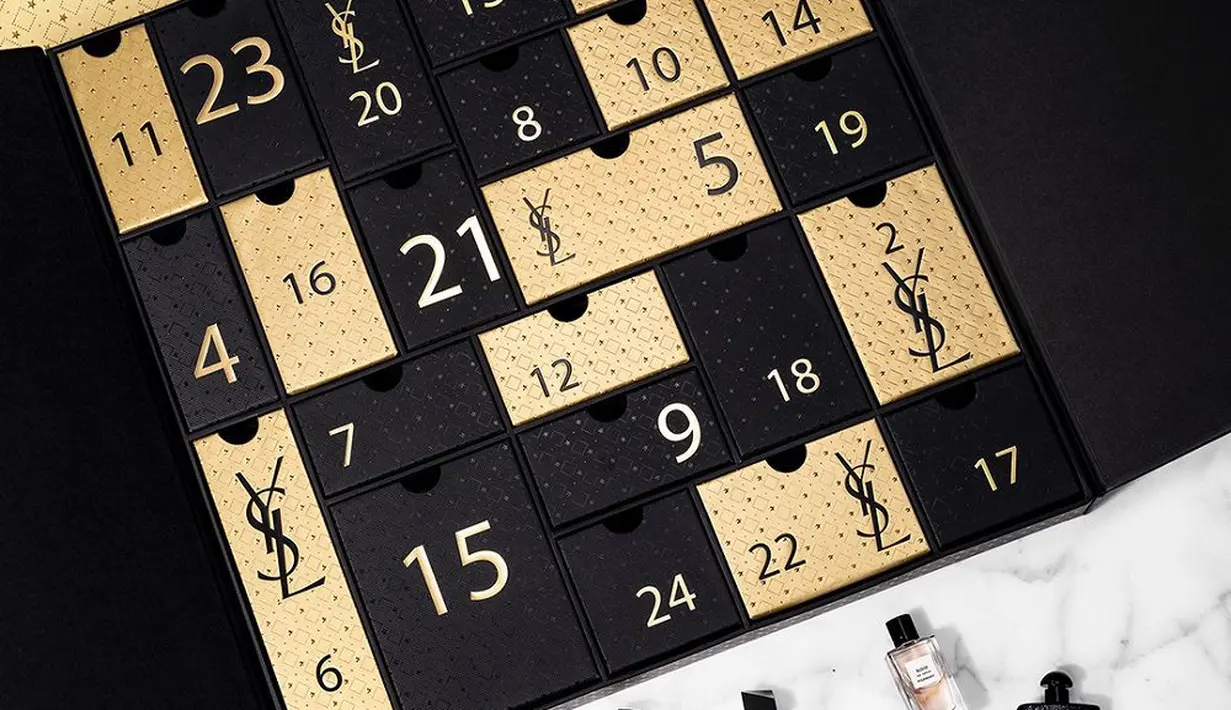 Intip Keseruan di Dalam YSL Advent Calender Holiday 2022 Penasaran