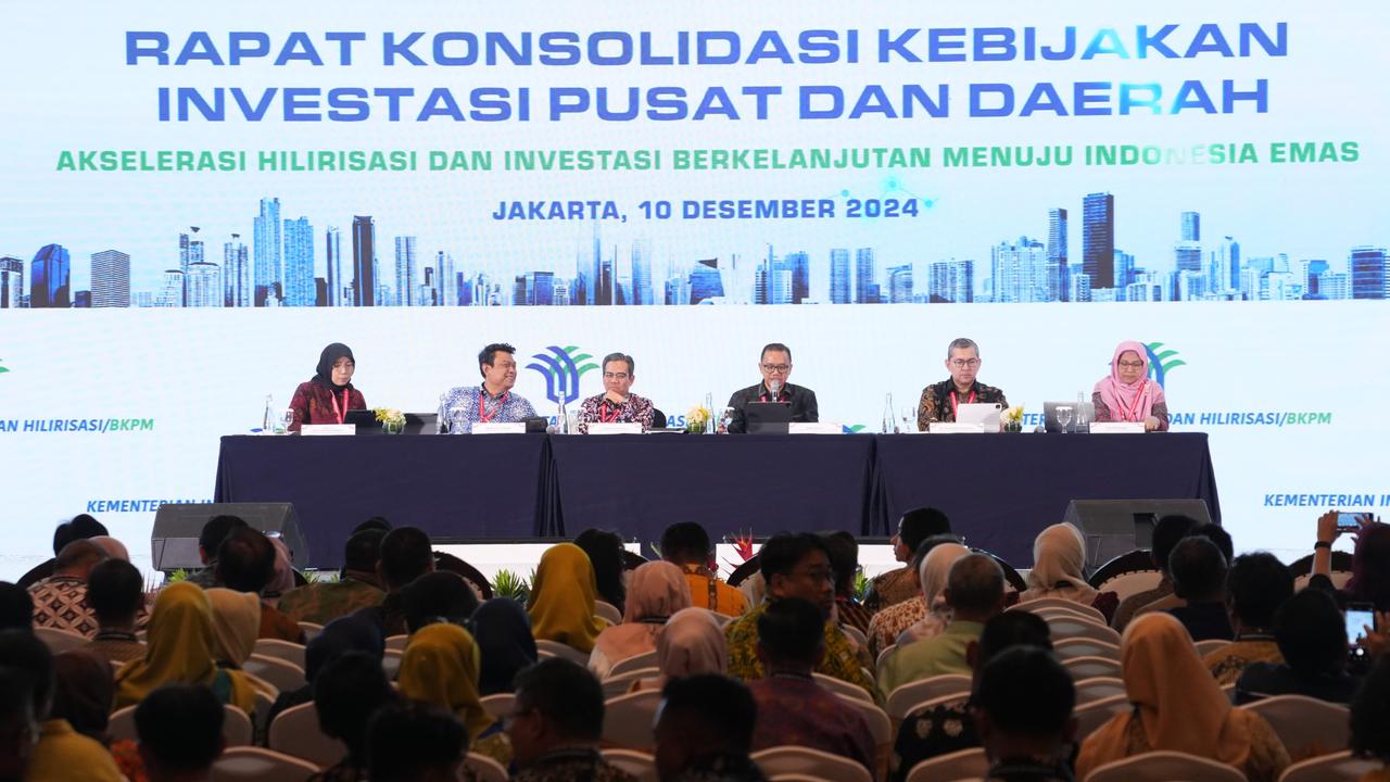Akselerasi Hilirisasi dan Investasi Menjadi Fokus Utama dalam Rakornas Investasi BKPM