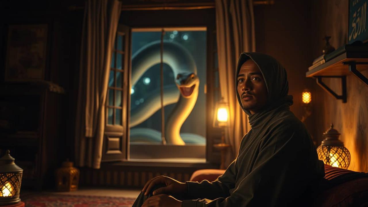 mimpi ular masuk rumah menurut islam