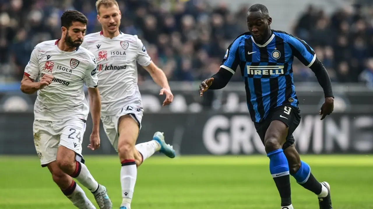 Penyerang Inter Milan, Romelu Lukaku.