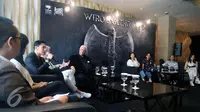 Suasana konfrensi pers film Wiro Sableng 212. (Herman Zakharia/Liputan6.com)