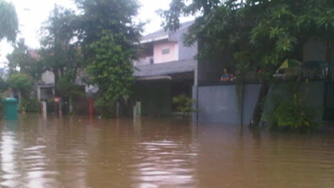 Ilustrasi banjir