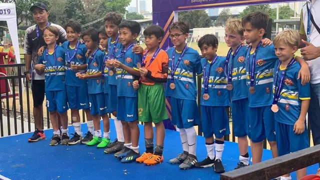 Para Peserta turnamen sepak bola IFC