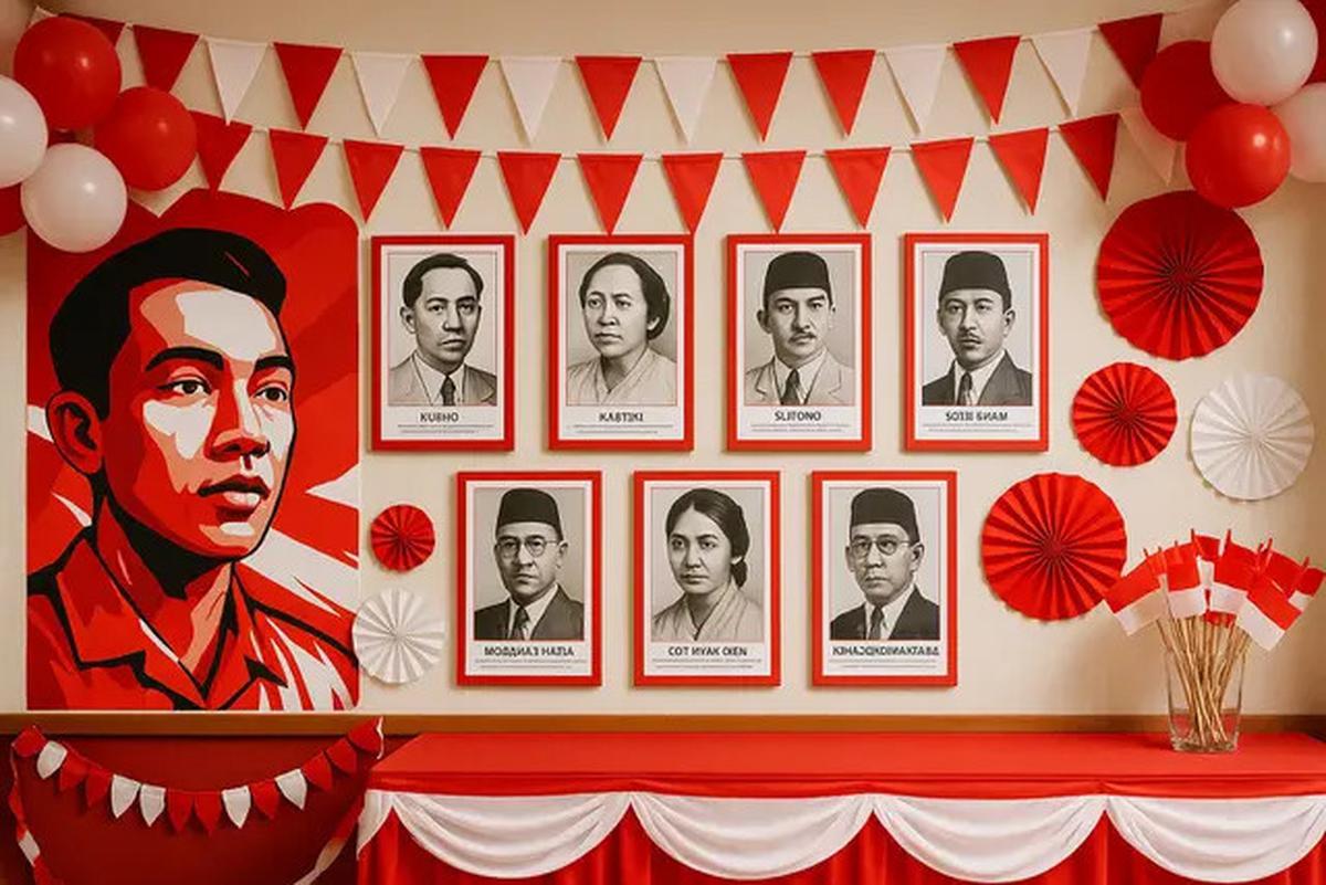 10 Ide Dekorasi 17 Agustus, Meriahkan Hari Kemerdekaan dengan Nuansa Merah Putih