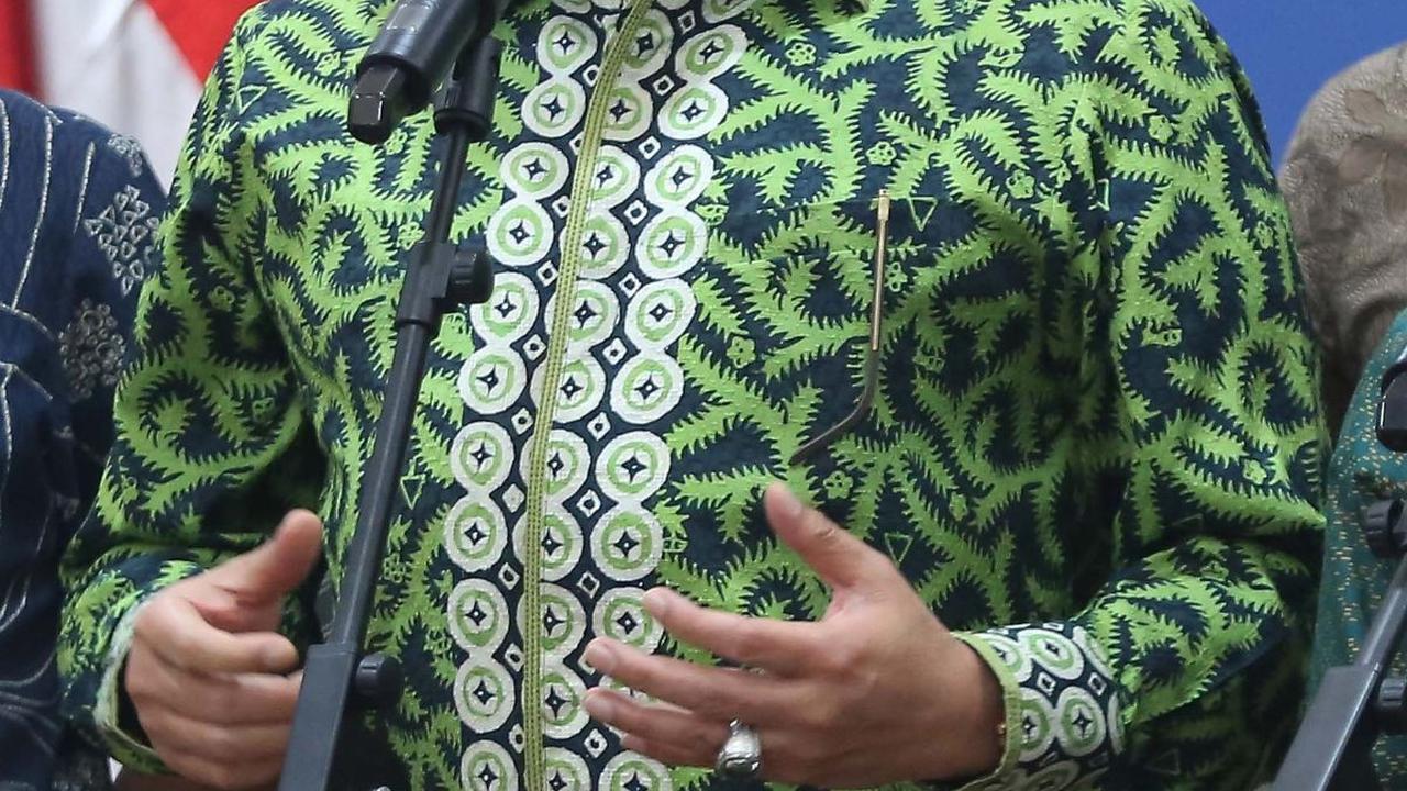 Bamsoet, sapaan akrab&nbsp;Bambang Soesatyo, menegaskan, jika pimpinan MPR tidak mengucapkan kata untuk memutuskan amandemen UUD 1945.&nbsp;Liputan6.com/Angga Yuniar