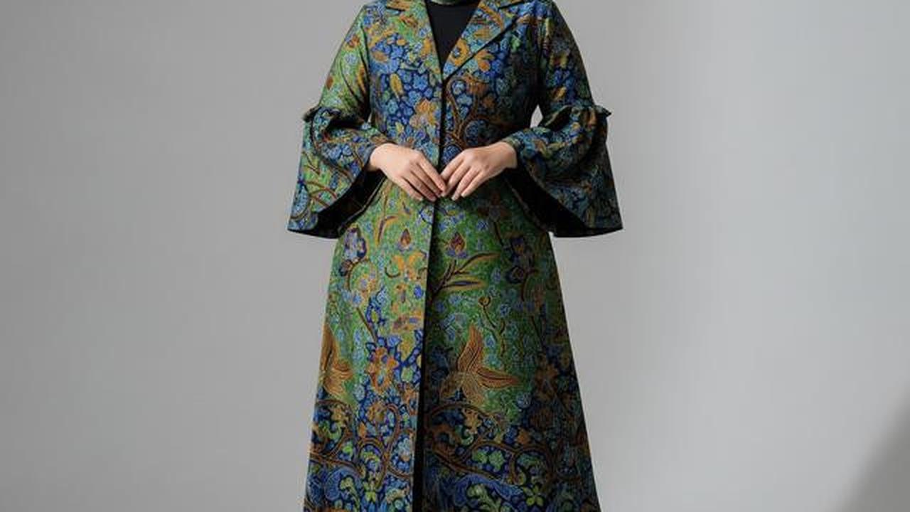 7 Model Gamis Batik Blazer Syari Size Besar, Pilihan Modis untuk Tampil Anggun di 2025