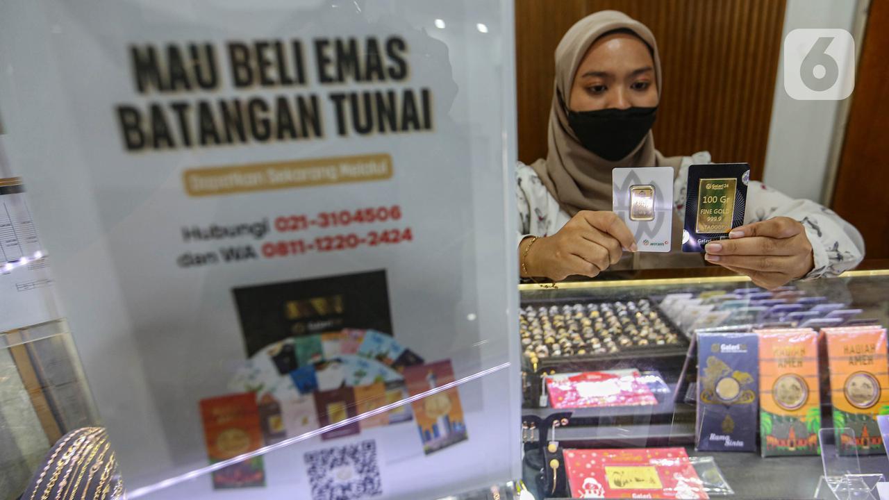Idul Adha 2026, Harga Emas Pegadaian Kompak Turun