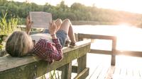 Ilustrasi anak membaca buku (iStockphoto)