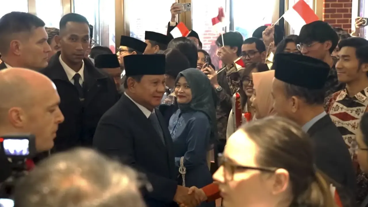 Presiden Prabowo Subianto tiba di Amerika Serikat.