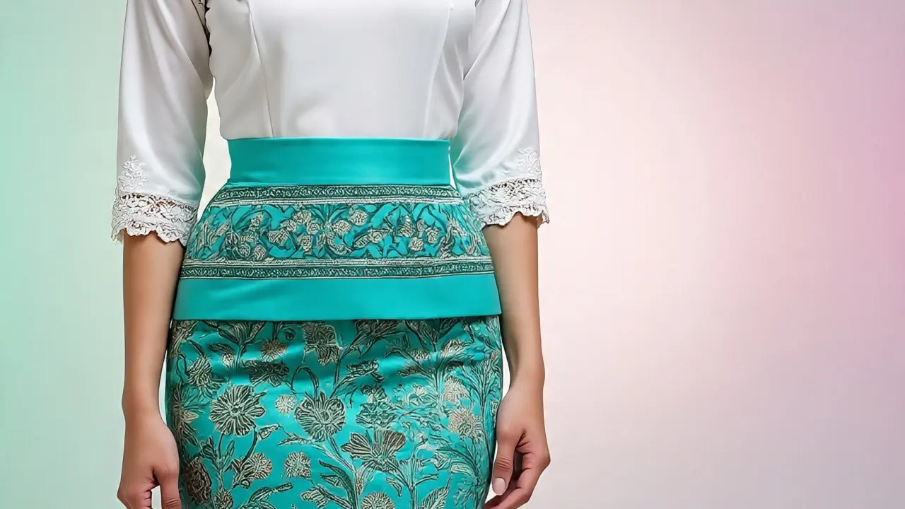 Model Rok Batik Modern untuk Kebaya
