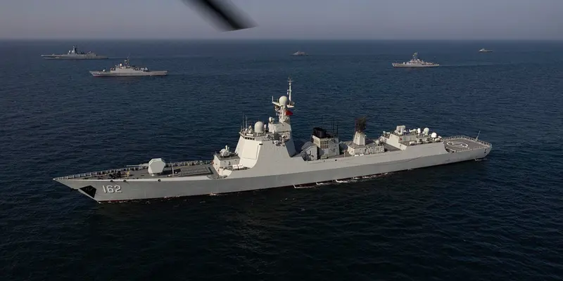 Iran, Rusia, dan China Kerahkan Kapal Perang dalam Latihan Militer Bersama di Teluk Oman