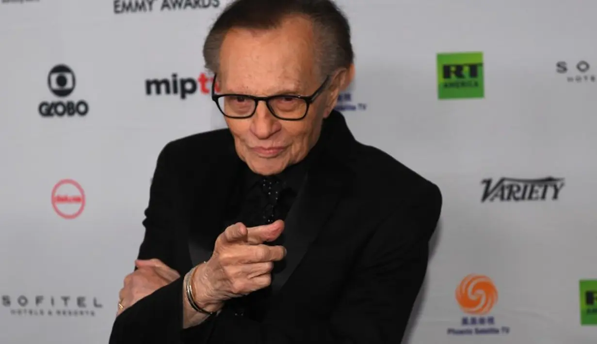 Larry King berselingkuh dari Shawn Southwick dengan adik istrinya sendiri. (DON EMMERT / AFP)