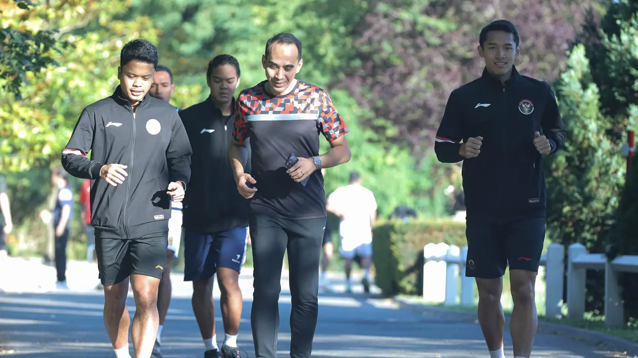 Anthony Sinisuka Ginting - Jonatan Christie - Olimpiade Paris 2024
