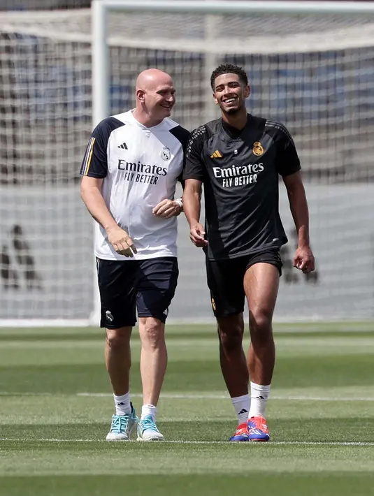 Ini menjadi final Liga Champions ke-18 bagi Real Madrid sepanjang sejarah berlaga di ajang tertinggi kompetisi Eropa. (Thomas COEX/AFP)