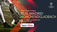 Real Madrid vs Borussia Monchendgladbach (Liputan6.com/Abdillah)