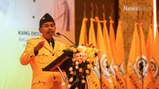 Rapat Pimpinan Daerah Partai Golkar se-Jawa Barat secara bulat menetapkan Ketua DPD Partai Golkar Jawa Barat Dedi Mulyadi sebagai Bakal Cagub Jabar 2018 