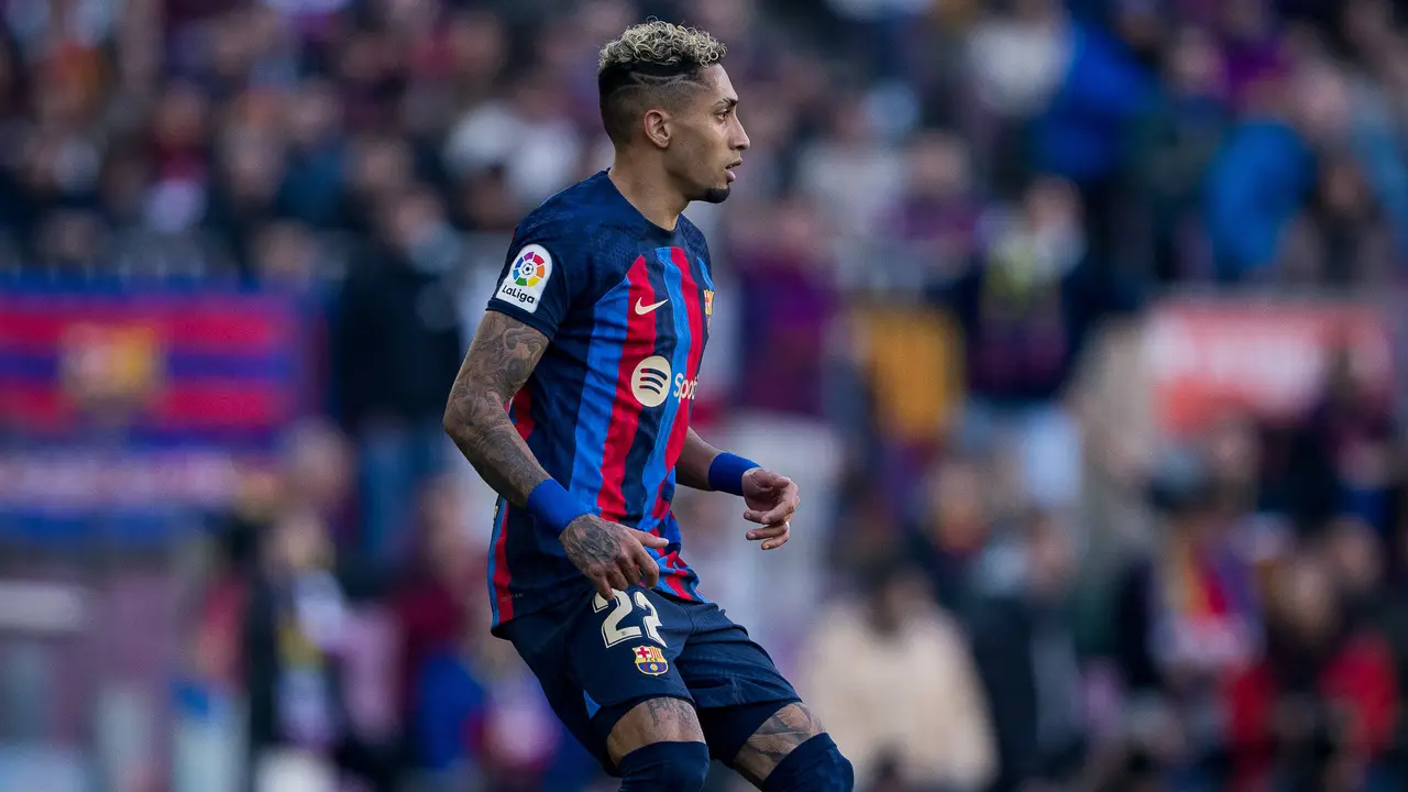 Winger Barcelona, Raphinha.
