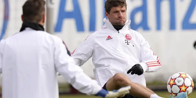 Latihan Bayern Munchen vs RB Salzburg