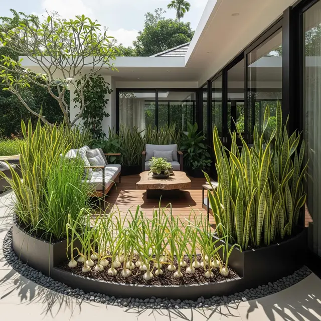 Model Teras Rumah dengan Sistem Pencegah Ular