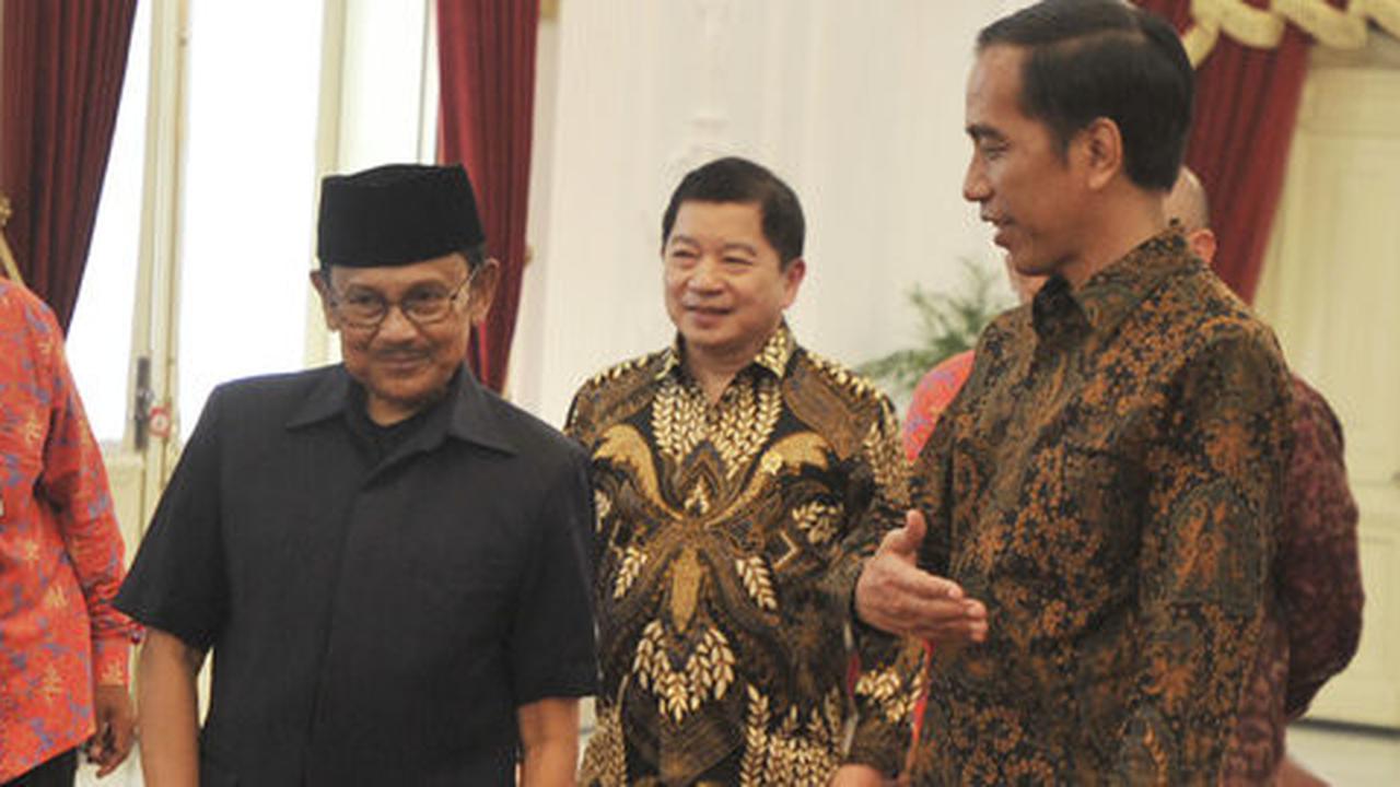 Pamit berobat ke Eropa, Habibie sebut Jokowi anak intelektualnya