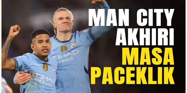 VIDEO: Manchester City Akhirnya Akhiri Puasa Menang, Hadiah Terindah untuk Pep Guardiola