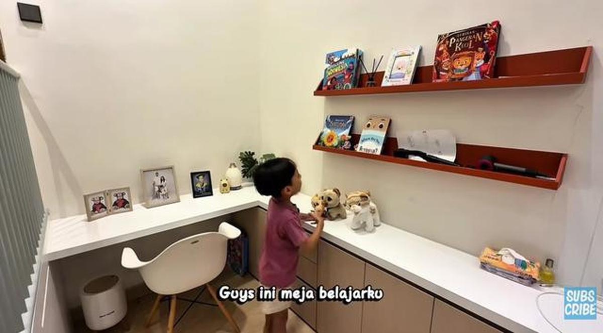 12 Potret Kamar Arasya Anak Tasya Kamila dengan Konsep Playful Modern